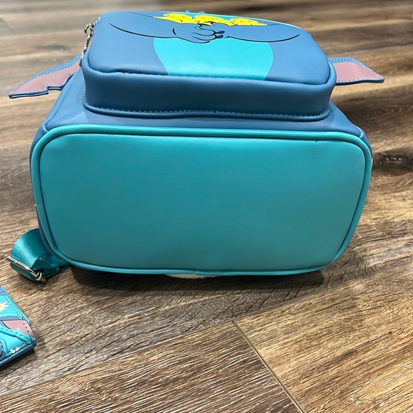 NWT Loungefly Disney “Easter” Lilo & Stitch Bunny Ears Mini Backpack Wallet Set🐣 - Picture 13 of 16